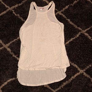 White muscle that says “I woke up like this”